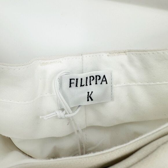 NEW Filippa K Hutton Straight Trouser Pants High Rise in Ivory Women's 38 US 8 - Picture 6 of 10